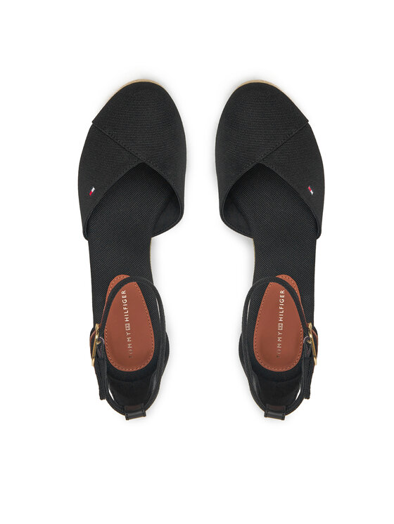 Tommy Hilfiger Espadrile Tommy Hilfiger FW0FW08657 Črna