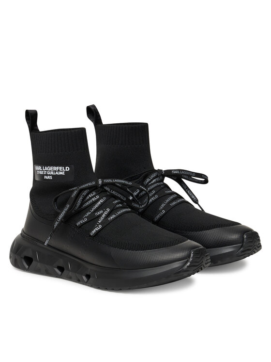 KARL LAGERFELD Sneakersy KARL LAGERFELD K/Kite Run KL54645 Černá