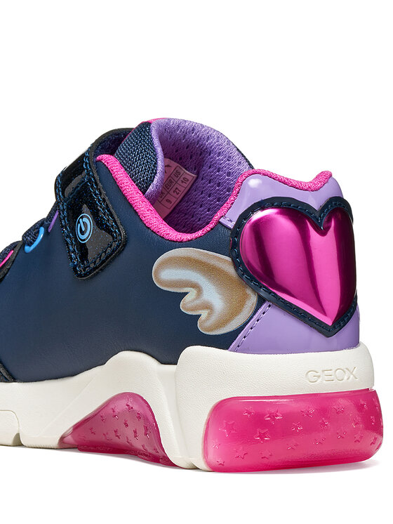 Geox Sneakersy Geox J Fadinlight Girl J66M4E 05402 C4268 M Granatowy