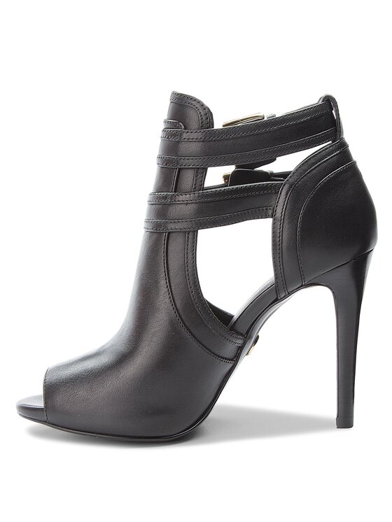 MICHAEL Michael Kors Lodičky MICHAEL Michael Kors Blaze Open Toe Bootie 40T7BLHE5L Černá