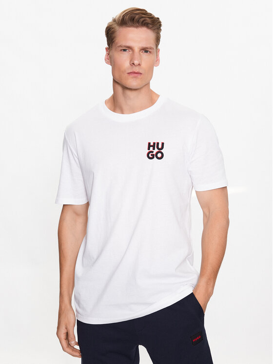 HUGO HUGO Комплект футболок 50492550 Білий Regular Fit