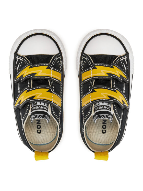 Converse Modne superge Converse Chuck Taylor All Star Electric Bolt Easy-On A08376C Črna