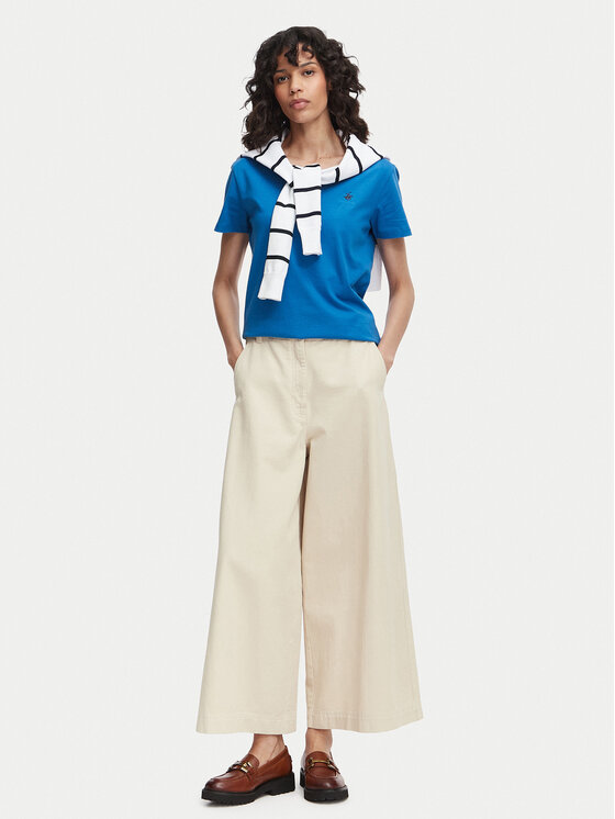 Beverly Hills Polo Club Beverly Hills Polo Club Camiseta P-SS26W-TS516518 Azul Regular Fit