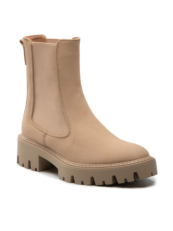 ONLY Shoes Боти тип челси ONLY Shoes Onlbetty 15274563 Бежов