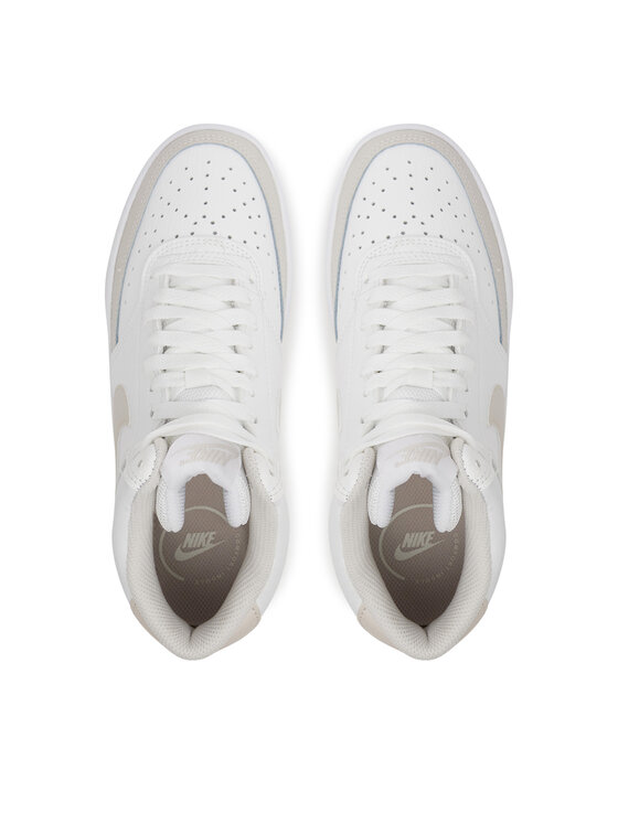 Nike Sneakersy Nike Court Vision Mid CD5436 106 Bílá
