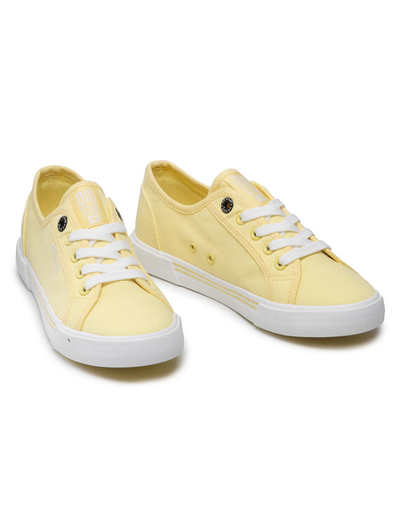 Big Star Shoes Tenisówki Big Star Shoes HH274062 Żółty