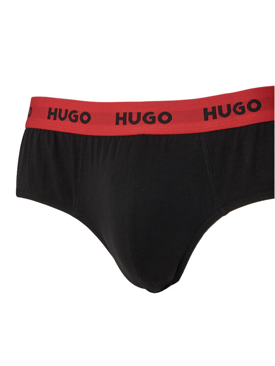 HUGO HUGO Conjunto de slips Hipbrief Triple 50532570 Negro
