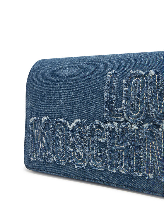 LOVE MOSCHINO Kabelka LOVE MOSCHINO JC4247PP0MKM0750 Modrá