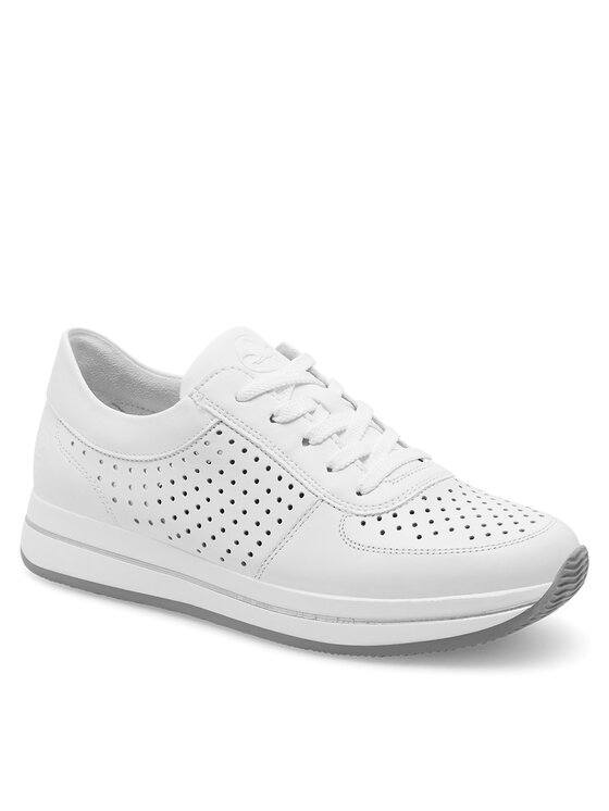 Rieker Sneakers Rieker N4515-80 Alb