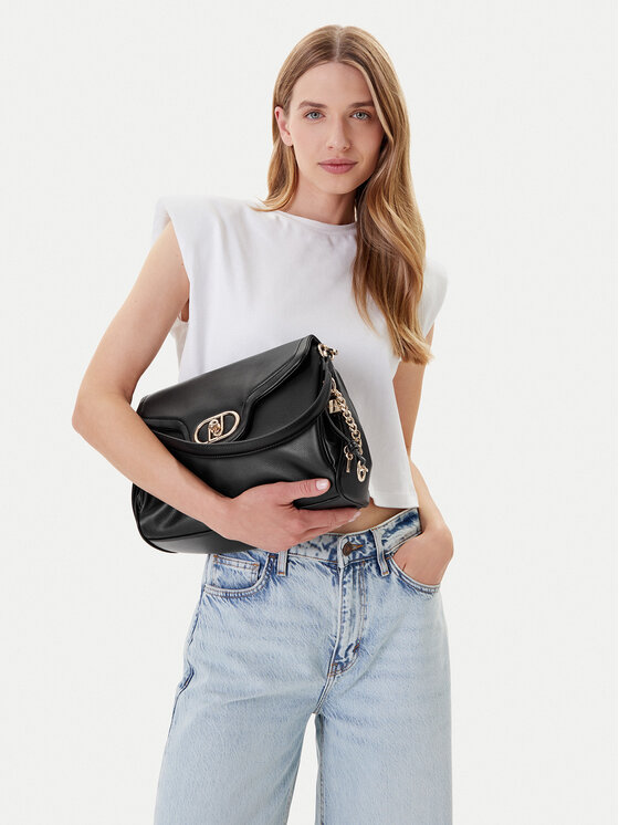 Liu Jo Сумка Liu Jo Ecs M Hobo AA5018 E0037 Чорний