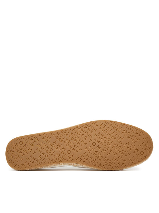 Tommy Hilfiger Espadrile Tommy Hilfiger Th Script Summer Espadrille FW0FW09240 Alb