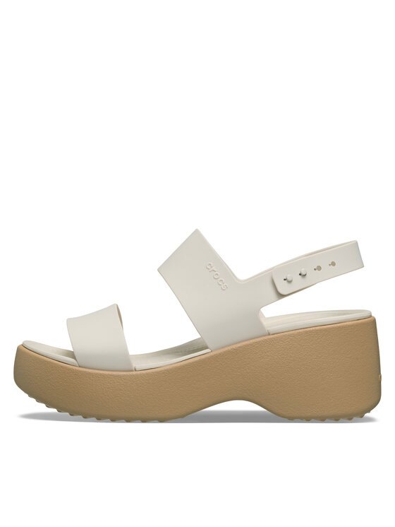 Crocs Босоніжки Crocs Brooklyn Sky Sandal 212250 Бежевий