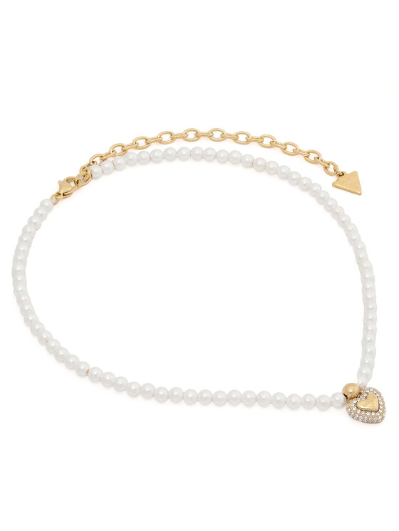 Guess Nyaklánc Guess JUBN06 090JW Fehér