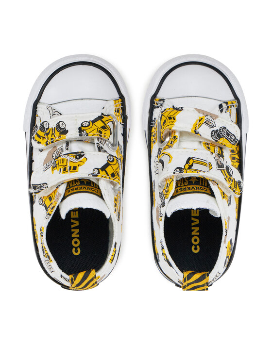 Converse Plátenky Converse Chuck Taylor All Star Construction Truck Easy-On A12610C Biela