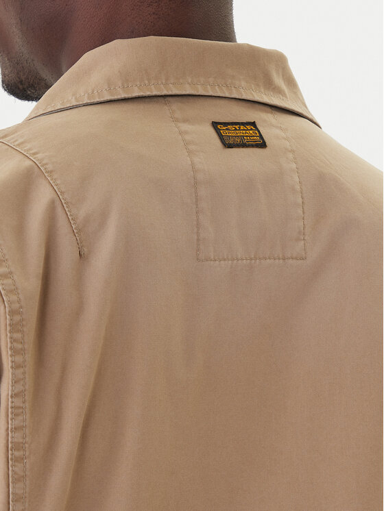 G-STAR G-STAR Сорочка-куртка 4 Pkt Overshirt D26429-D387 Бежевий Slim Fit