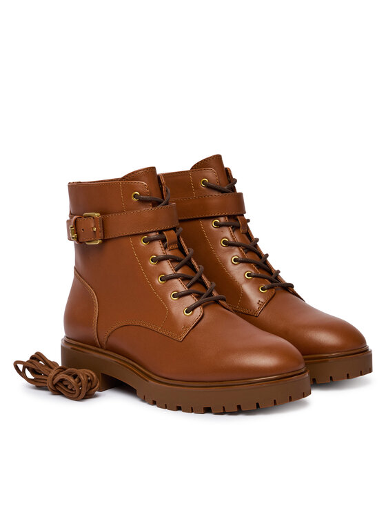LAUREN RALPH LAUREN Puszābaki LAUREN RALPH LAUREN Allyson Logo Bo Bte 802P12046002 Brūns