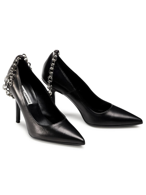 KARL LAGERFELD Туфлі на шпильці KARL LAGERFELD KL30029 Чорний