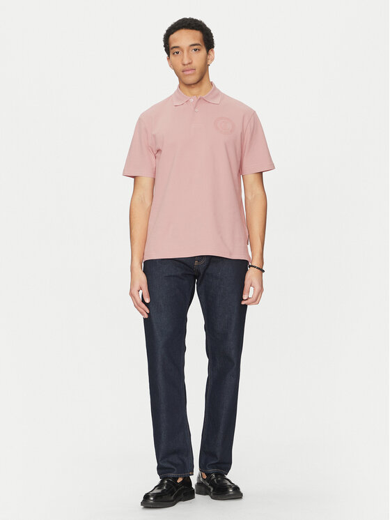 Just Cavalli Just Cavalli Поло 78OAGT01 Рожевий Regular Fit