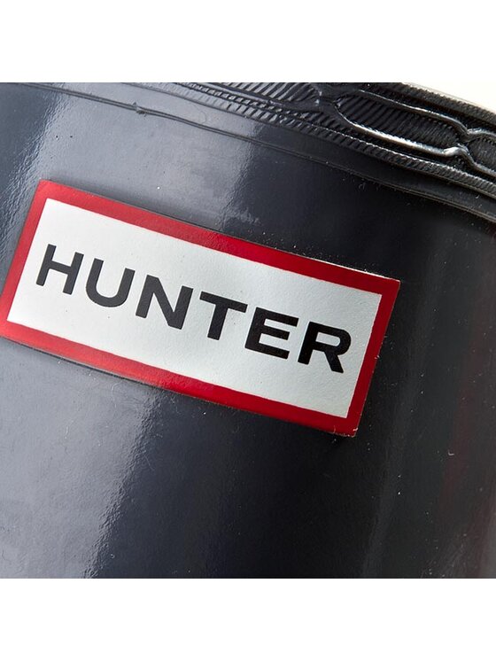 Hunter Gumáky Hunter Original Gloss W23616 Sivá