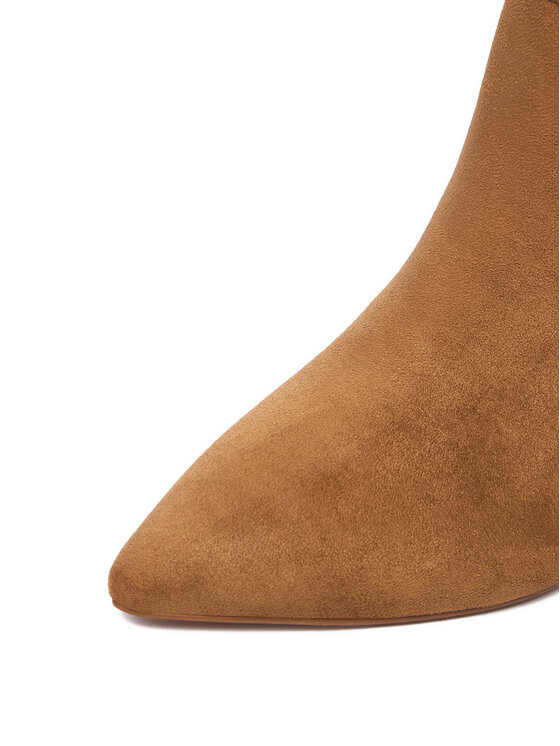 Nine West Škornji Nine West CEO-SAMIRA-02 Svetlo rjava