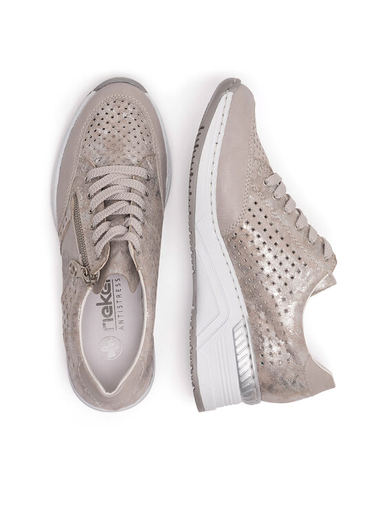 Rieker Sneakers Rieker N4327-80 Argintiu