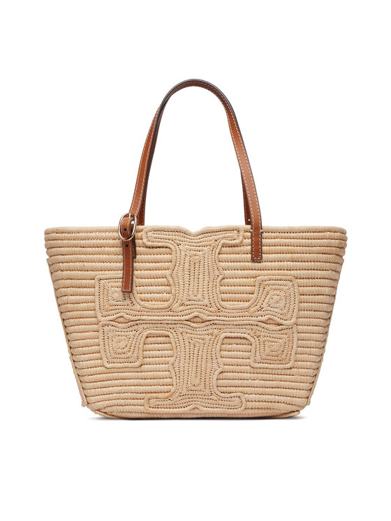 Tory Burch Сумка Tory Burch Ella 183825 Світло-бежевий