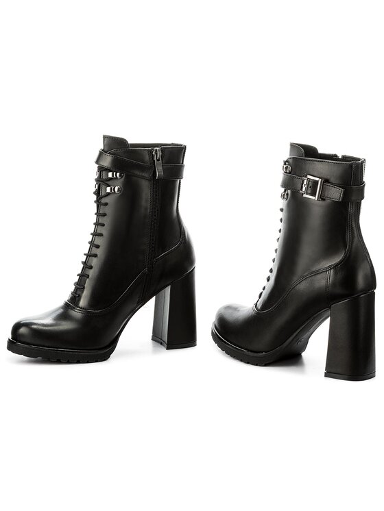 Solo Femme Škornji Solo Femme 26521-05-F41/000-13-00 Črna