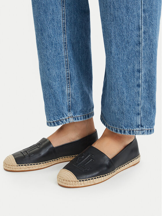 LAUREN RALPH LAUREN Espadrilles LAUREN RALPH LAUREN Cameryn 802P04415001 Fekete