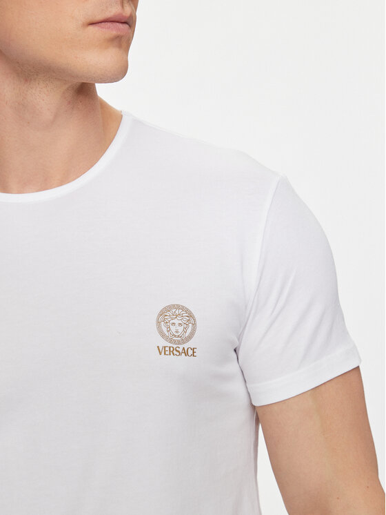 Versace Versace Marškinėlių komplektas AU10193 Spalvota Slim Fit