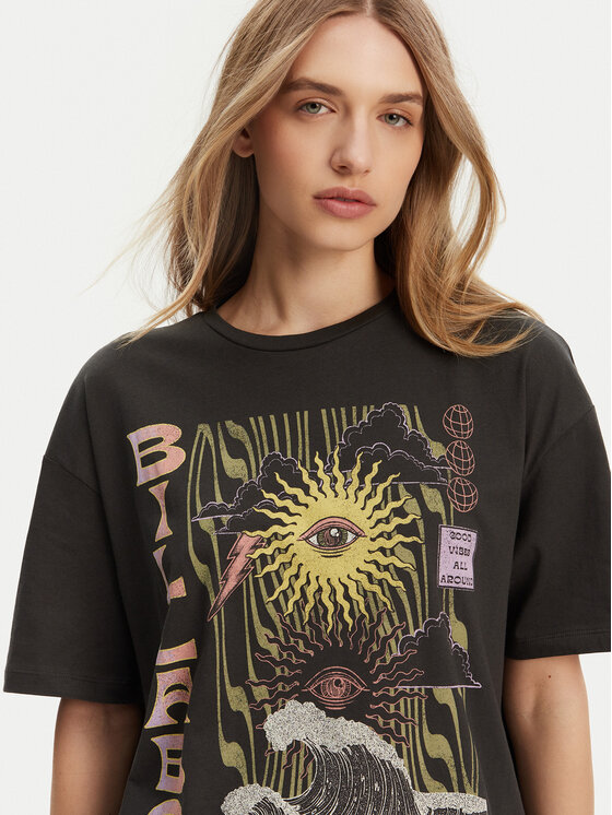 Billabong Billabong Футболка EBJZT00443-KTA0 Чорний Regular Fit