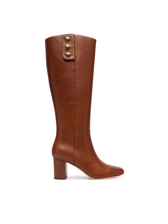 LAUREN RALPH LAUREN Kozaki LAUREN RALPH LAUREN Kenndi 802977889001 Brązowy