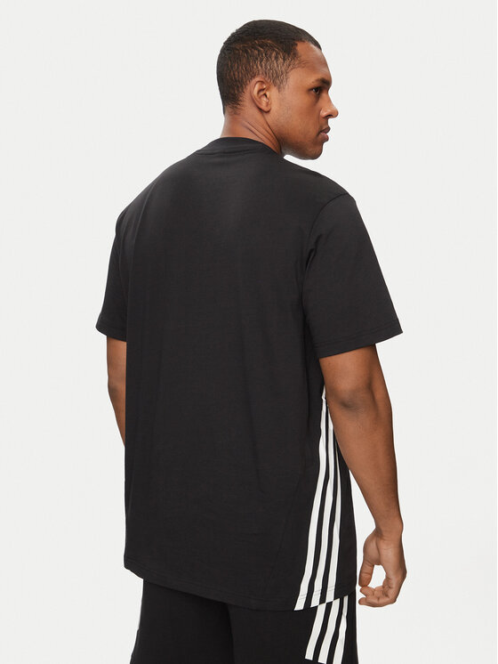 adidas adidas T-shirt Future Icons 3-Stripes IR9166 Crna Loose Fit