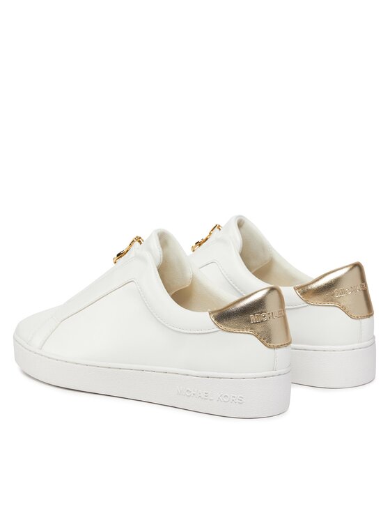 MICHAEL Michael Kors Superge MICHAEL Michael Kors Keaton Zip Slip On 43R4KTFP2L Bela