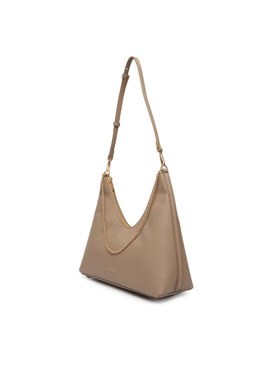 Calvin Klein Bolso Calvin Klein Emblem Hw Pebble Shoulder Bag LV04F3495G Beis