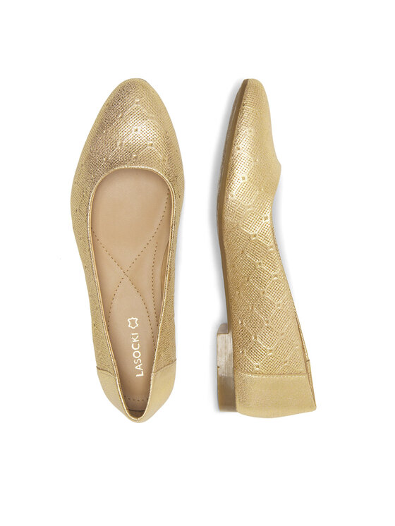 Lasocki Balerinke Lasocki RST-KAJA-28 Zlatna