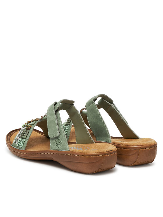 Rieker Nazouváky Rieker 60814-52 Zelená