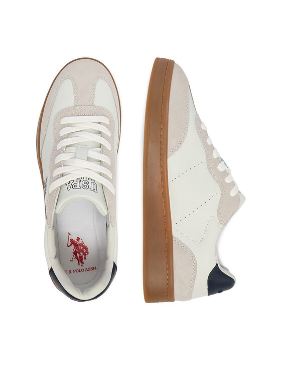 U.S. Polo Assn. Снікерcи U.S. Polo Assn. EO-ROWAN001M/6LS1 Білий