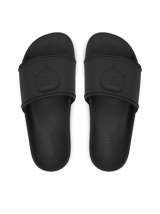 KARL LAGERFELD Шльопанці KARL LAGERFELD Kondo 2.0 KL80919M Чорний