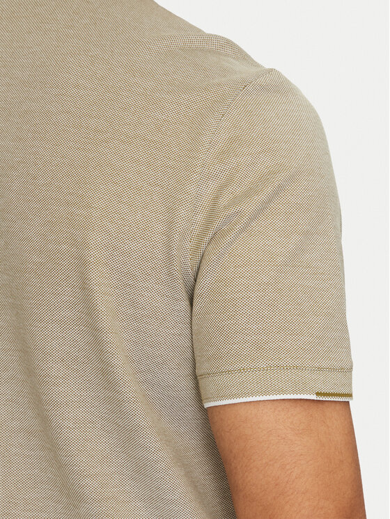 Calvin Klein Calvin Klein Pólóing K10K114475 Bézs Regular Fit