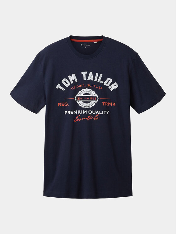 Tom Tailor Tom Tailor T-shirt 1037735 Blu scuro Regular Fit