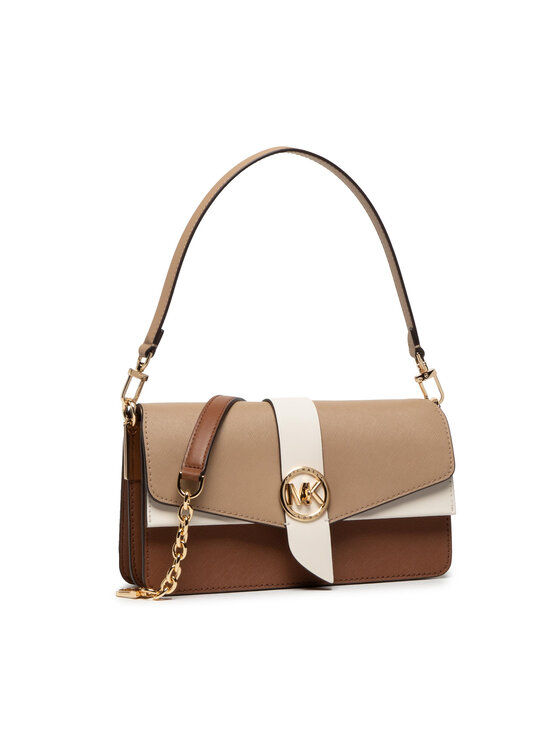 Geantă MICHAEL Michael Kors Greenwich 30S2GGRL2L Maro | Epantofi.ro