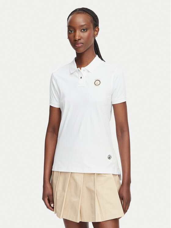 Beverly Hills Polo Club Beverly Hills Polo Club Polo L2608-HR Blanco Regular Fit