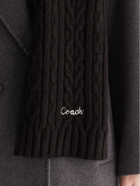Coach Шарф Coach CCL89 Чорний
