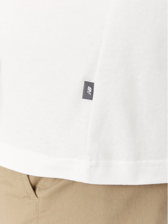 New Balance New Balance Camiseta MT51978 Blanco Relaxed Fit
