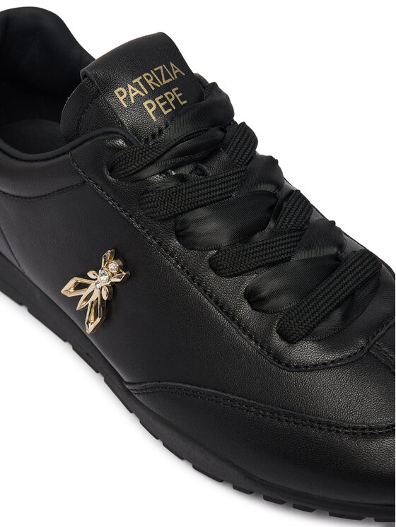 Patrizia Pepe Sneakersy Patrizia Pepe PJ424.01 Černá