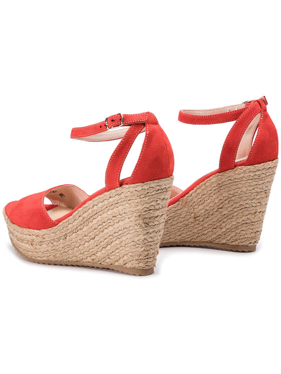 Carinii Espadrilės Carinii B5100 Raudona