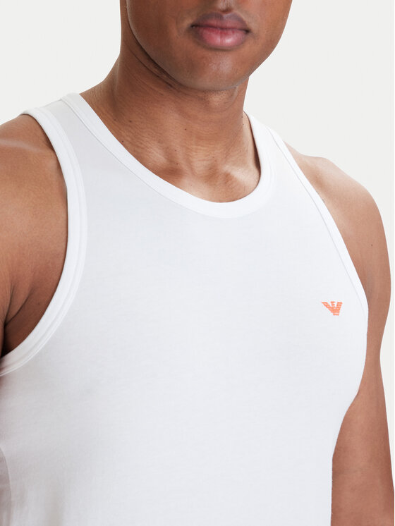 Emporio Armani Underwear Emporio Armani Underwear Camiseta sin mangas EM000385 AF18891 U0002 Blanco Slim Fit
