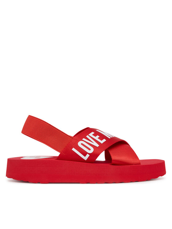 LOVE MOSCHINO Босоніжки LOVE MOSCHINO JA16214G0MIX5500 Червоний