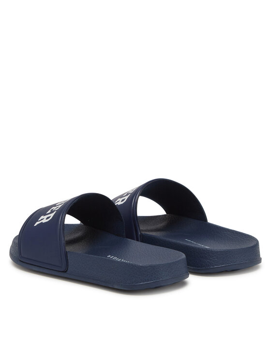 Tommy Hilfiger Klapki Tommy Hilfiger T3X0-33916-1172 Granatowy