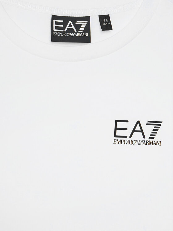 EA7 Emporio Armani EA7 Emporio Armani Camiseta 7B000020 AF10378 U0002 Blanco Regular Fit